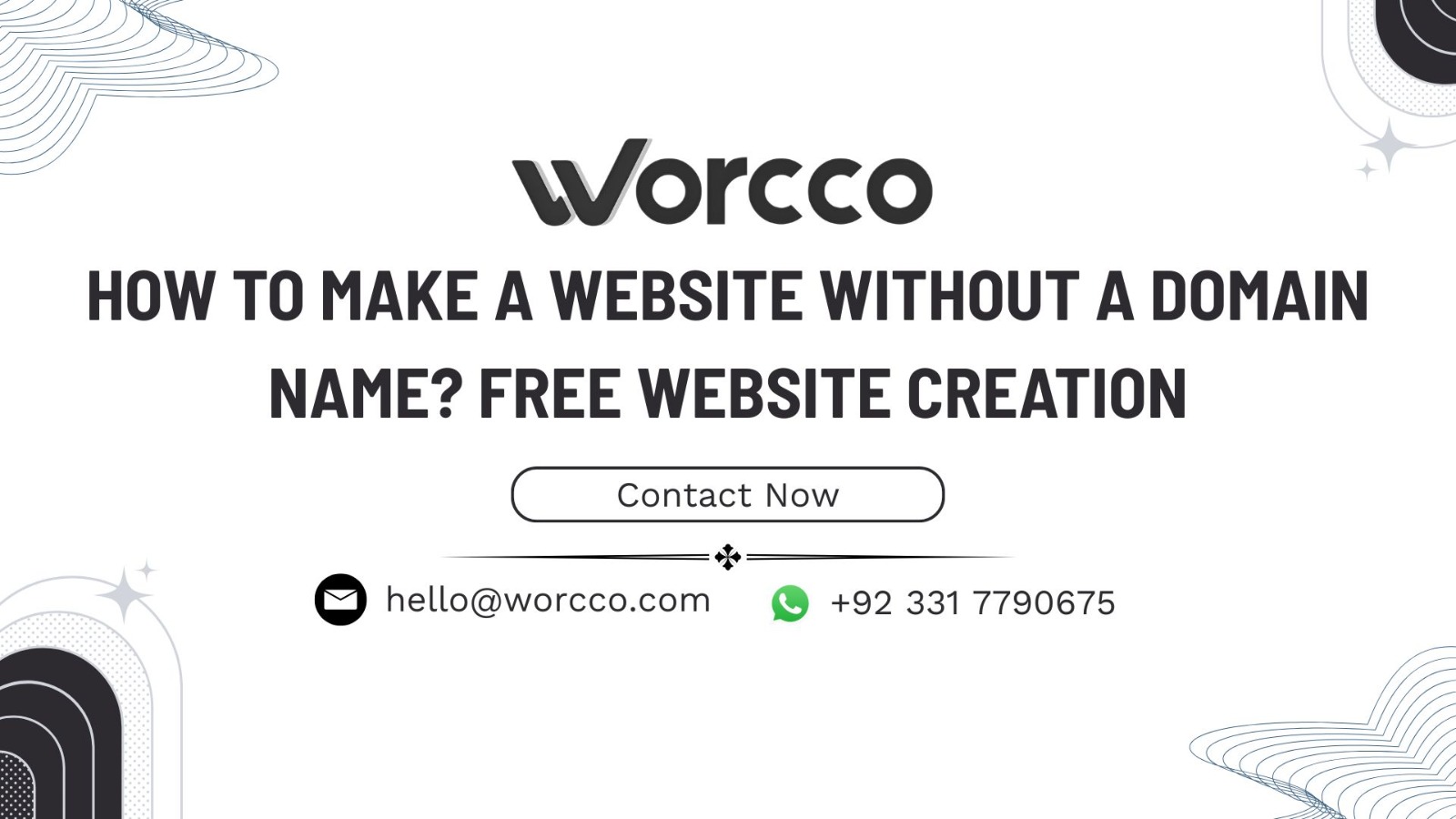 How to Make a Website Without a Domain Name? Free Website Creation